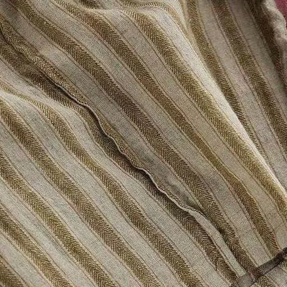 夏のスキマに、風が通り抜けるくったりチェックのキュロット