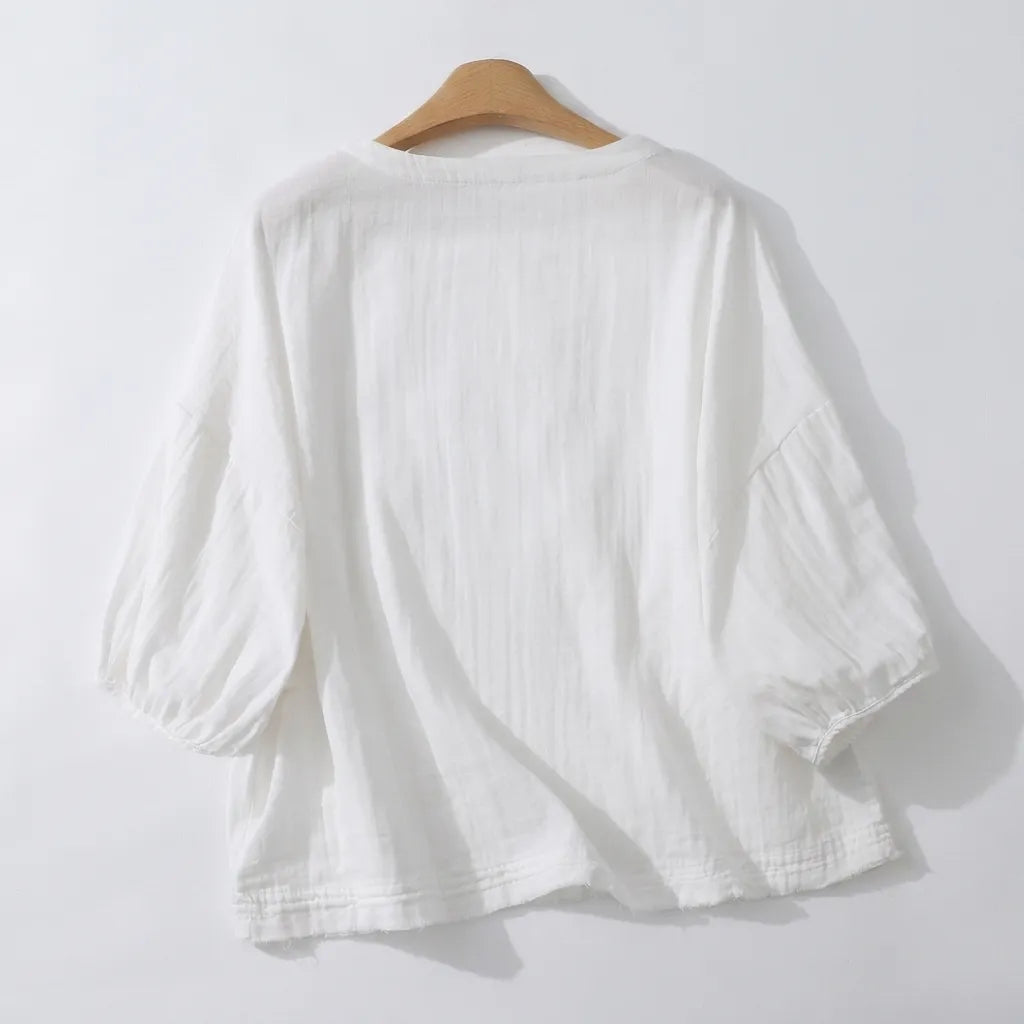 夏用柔らかルーズヴィンテージTシャツ