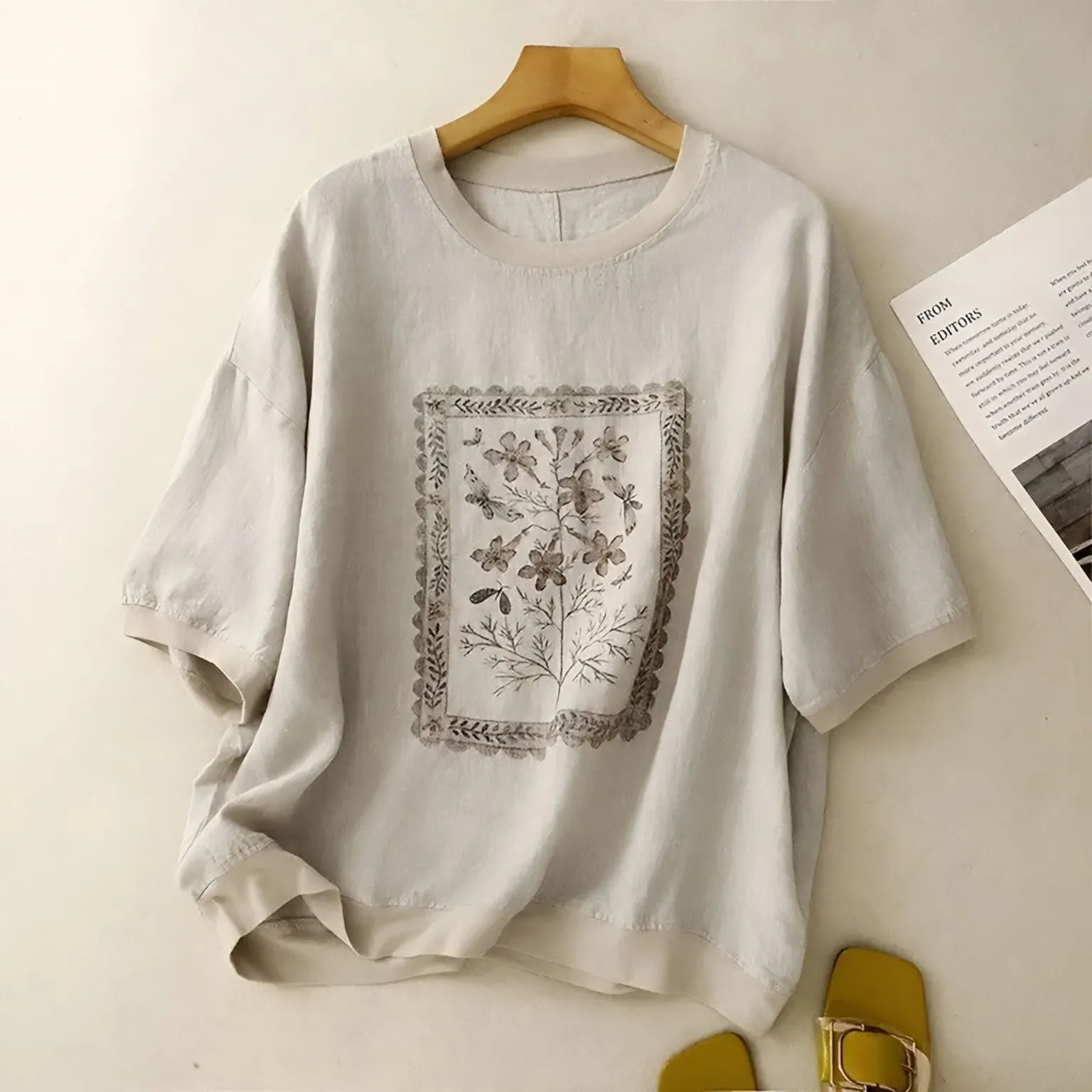 今日はこの柄と出かけたいTシャツ