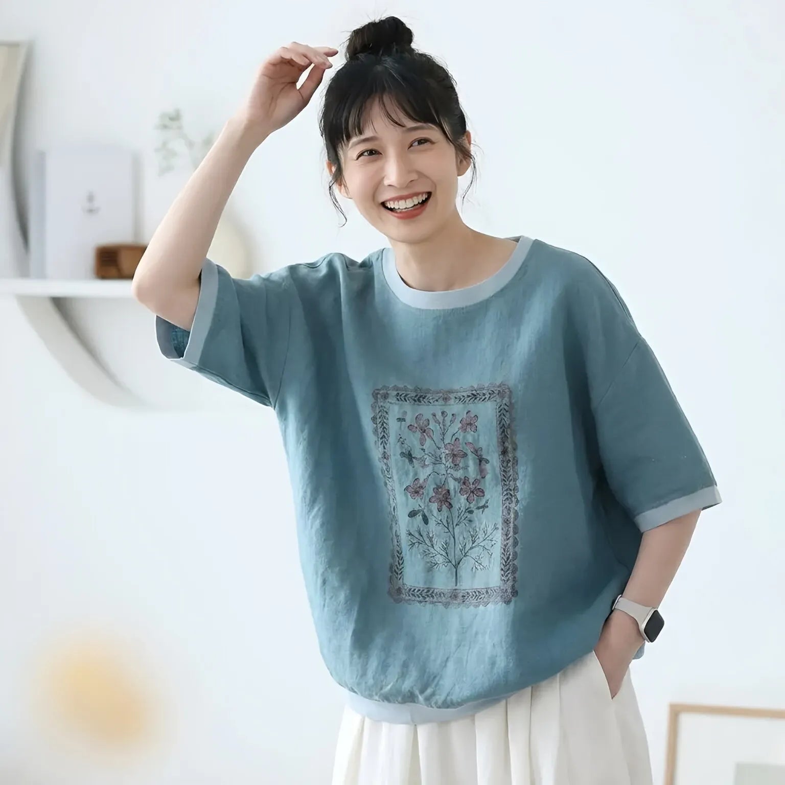 今日はどんな景色に出会うかな。そんな日のTシャツ
