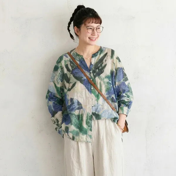 M-2XL プリント シャツ