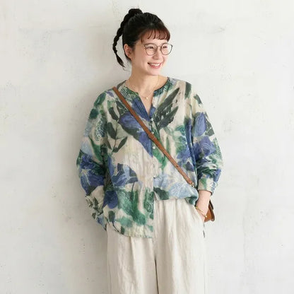 M-2XL プリント シャツ