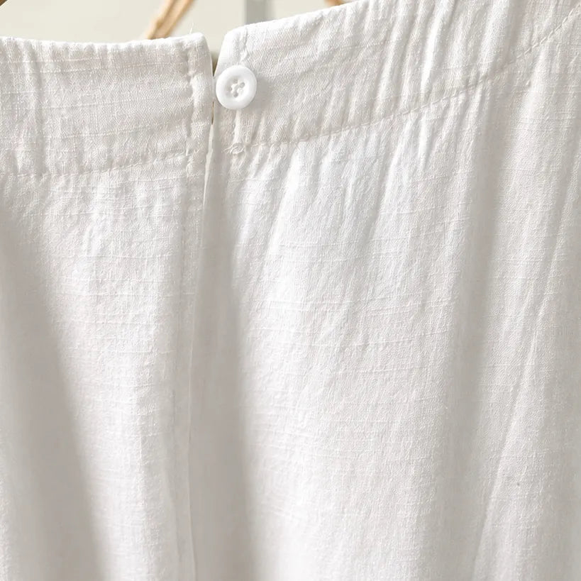 なんでもない日の無地クルーネックTシャツ
