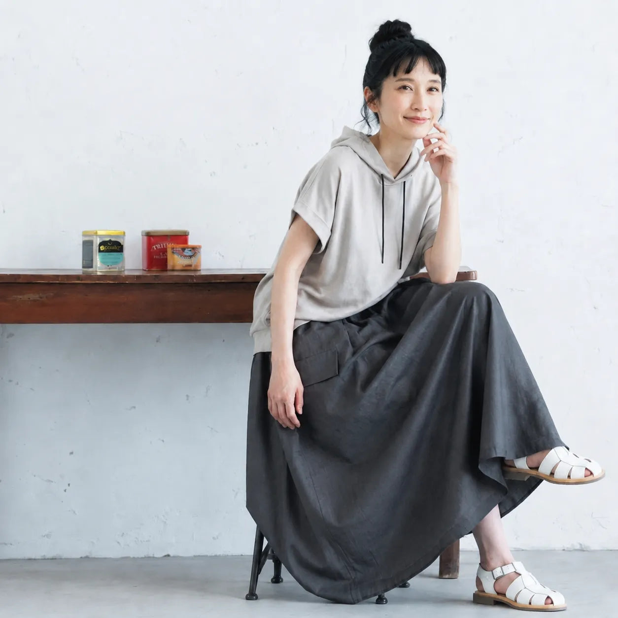 【2点セット】優しい肌触りゆったり日常お出かけセット