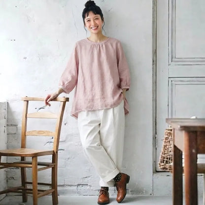 前もうしろも好きになる、2WAYシャツ