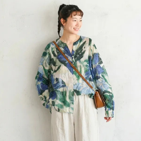 M-2XL プリント シャツ