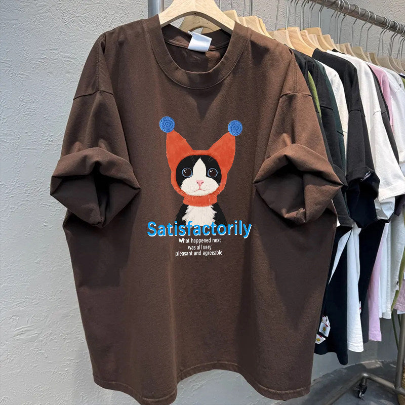 ビターな綿、風が通り抜ける夏仕立ての Tシャツ