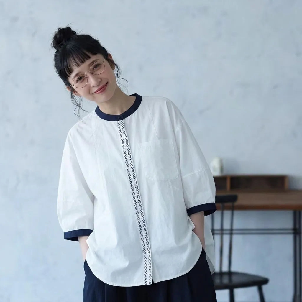 ゆるっと一枚で、ちょうどいいシャツ