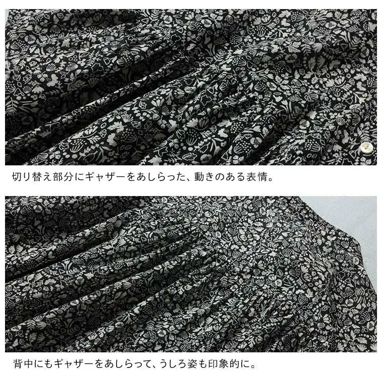 風をまとうふんわりシフォンブラウス