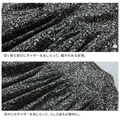 風をまとうふんわりシフォンブラウス
