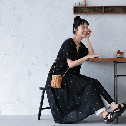 楽なのに、きれいに見えるワンピース