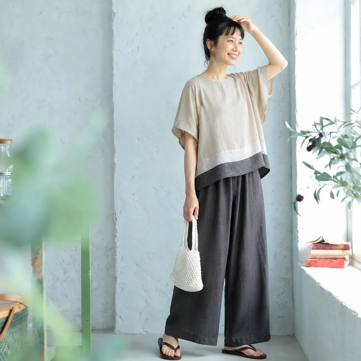 【2点セット】今日はこのまま出かけたい日のセットアップ 春夏