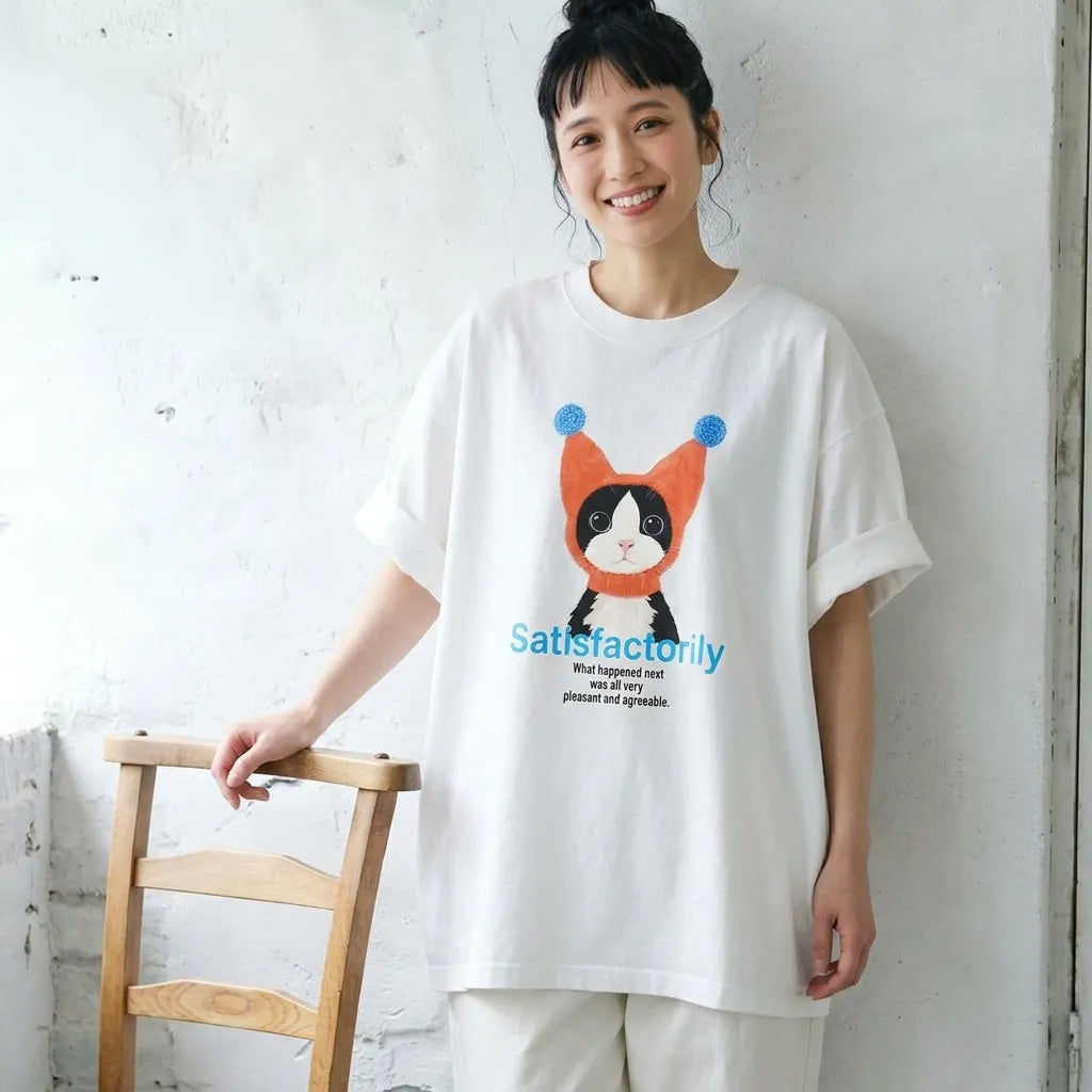 ビターな綿、風が通り抜ける夏仕立ての Tシャツ