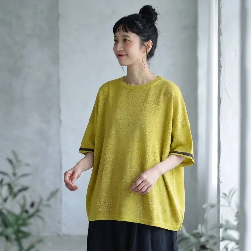 夏のスキマをゆるりと泳ぐ、遊び心を忘れないオーバーサイズTシャツ