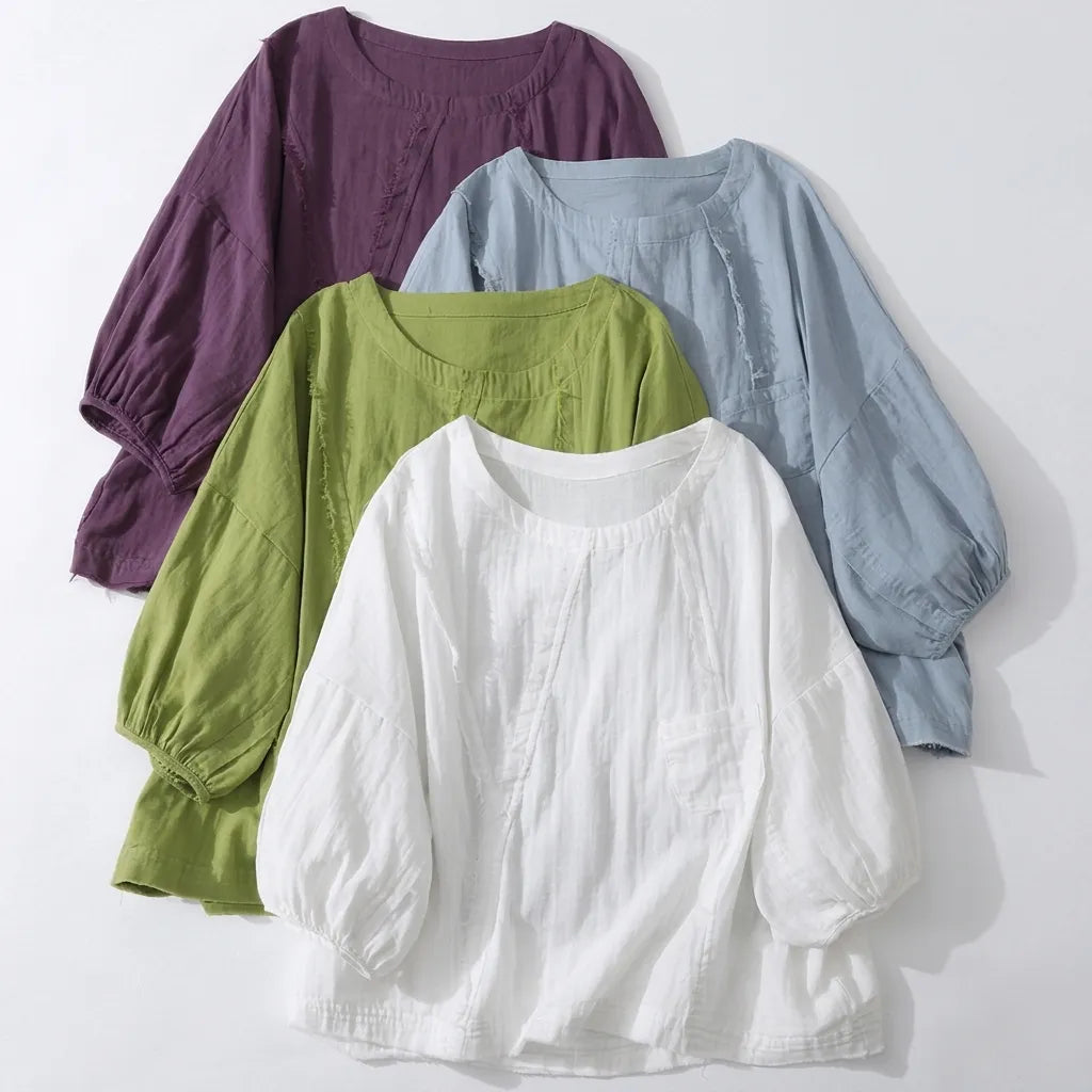 夏用柔らかルーズヴィンテージTシャツ