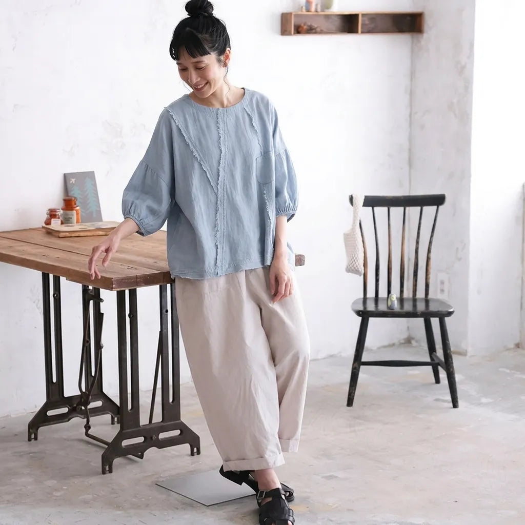 夏用柔らかルーズヴィンテージTシャツ