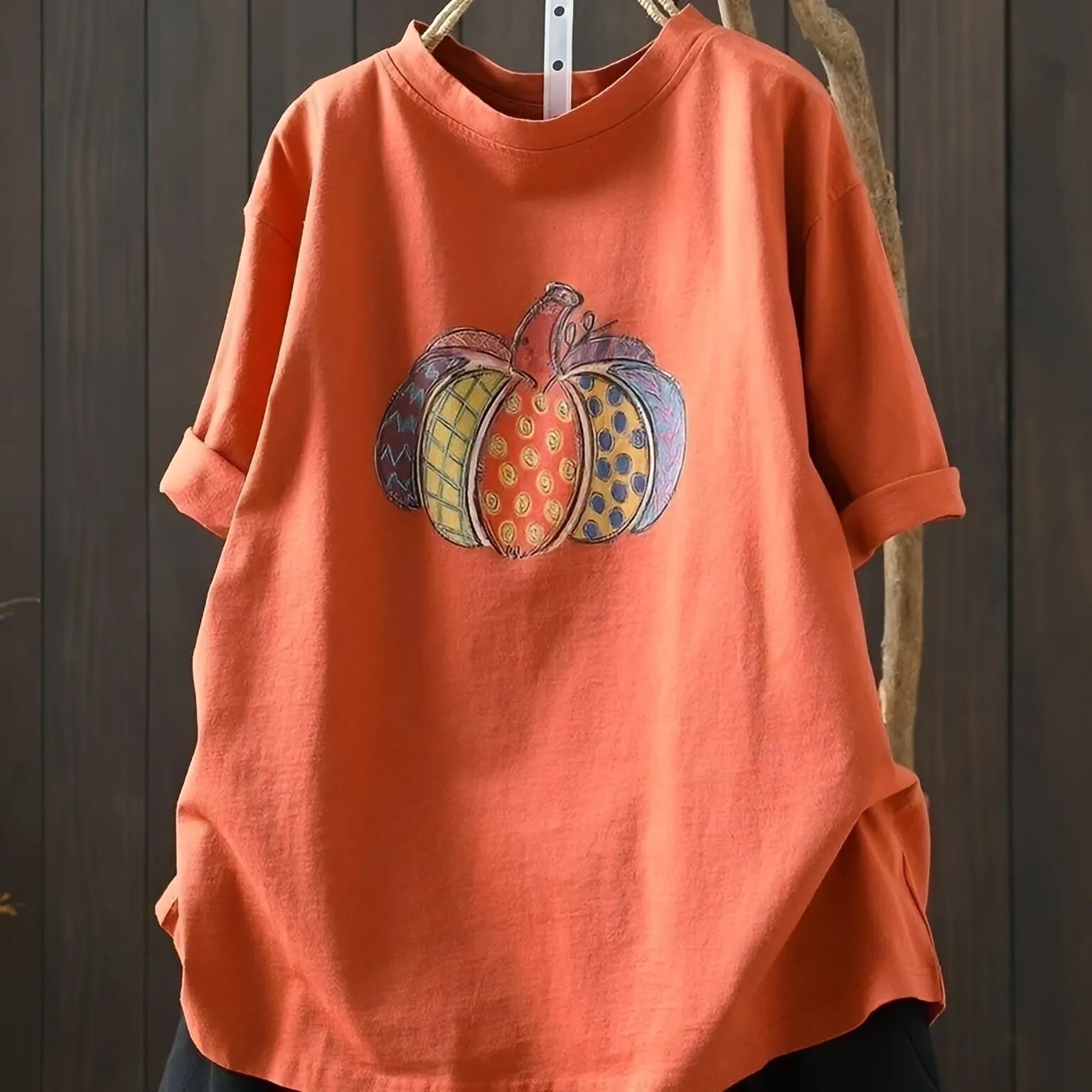 M-3XL ラウンドネック 半袖 プリント カートゥーン ノーマルスリーブ カジュアル Tシャツ