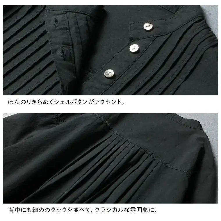 一枚で絵になる、コットンリネンの夏ワンピ