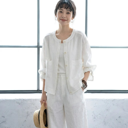 S-XL 夏でも涼しい ボタン 無地 長袖 ポケット付き 毎日使える カーディガン