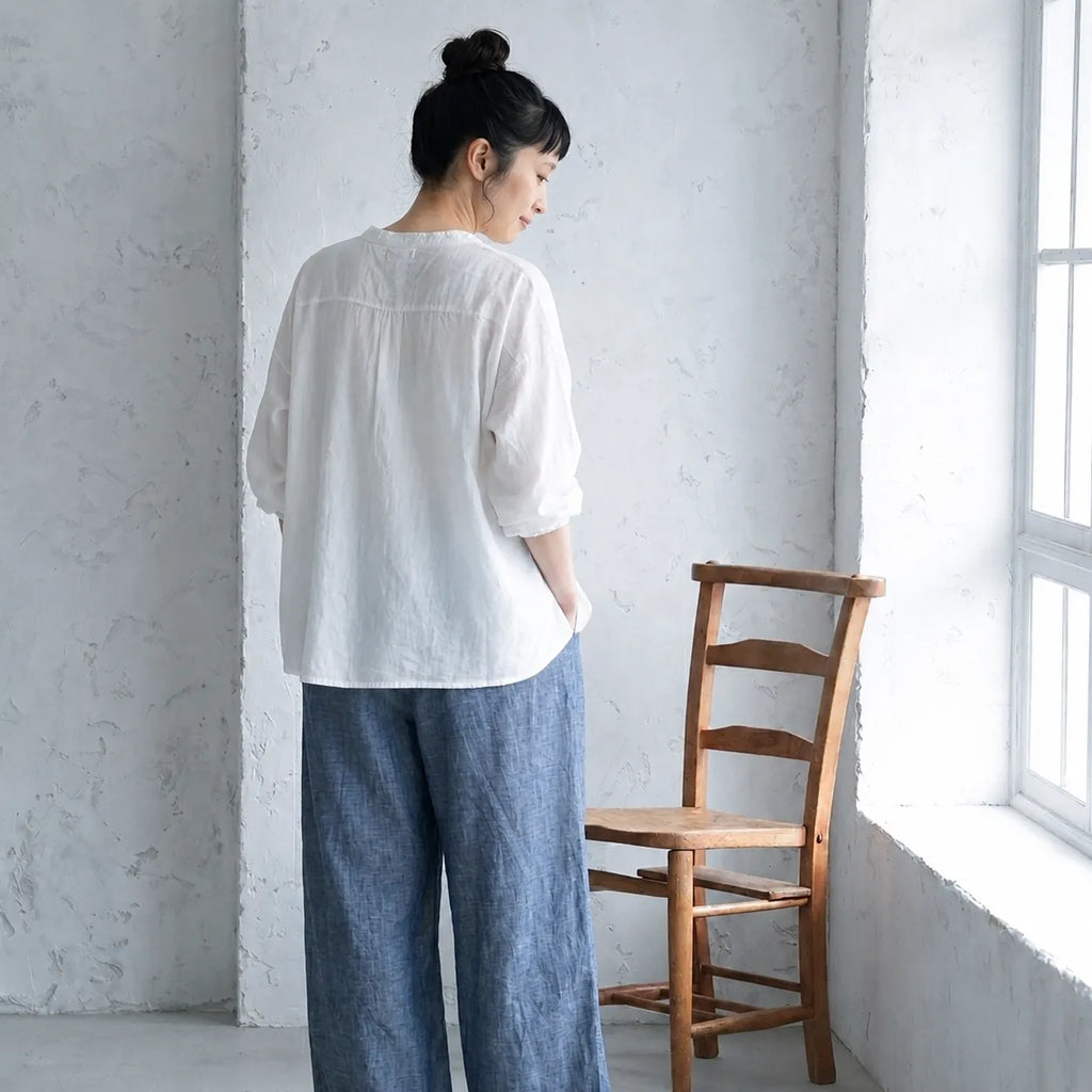 【2点セット】涼感なゆるシルエット刺しゅうセット