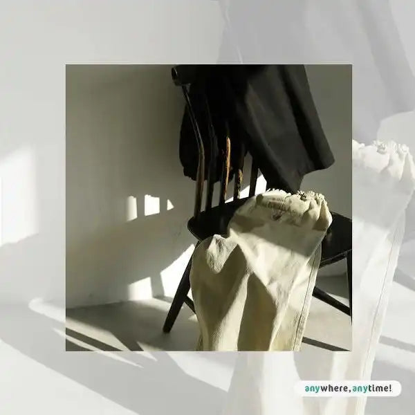 M-5L ちょうど良い丈 8 分丈 ポケット付き お散歩に カジュアルパンツ