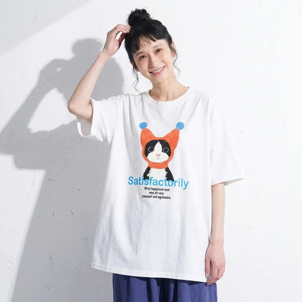 ビターな綿、風が通り抜ける夏仕立ての Tシャツ