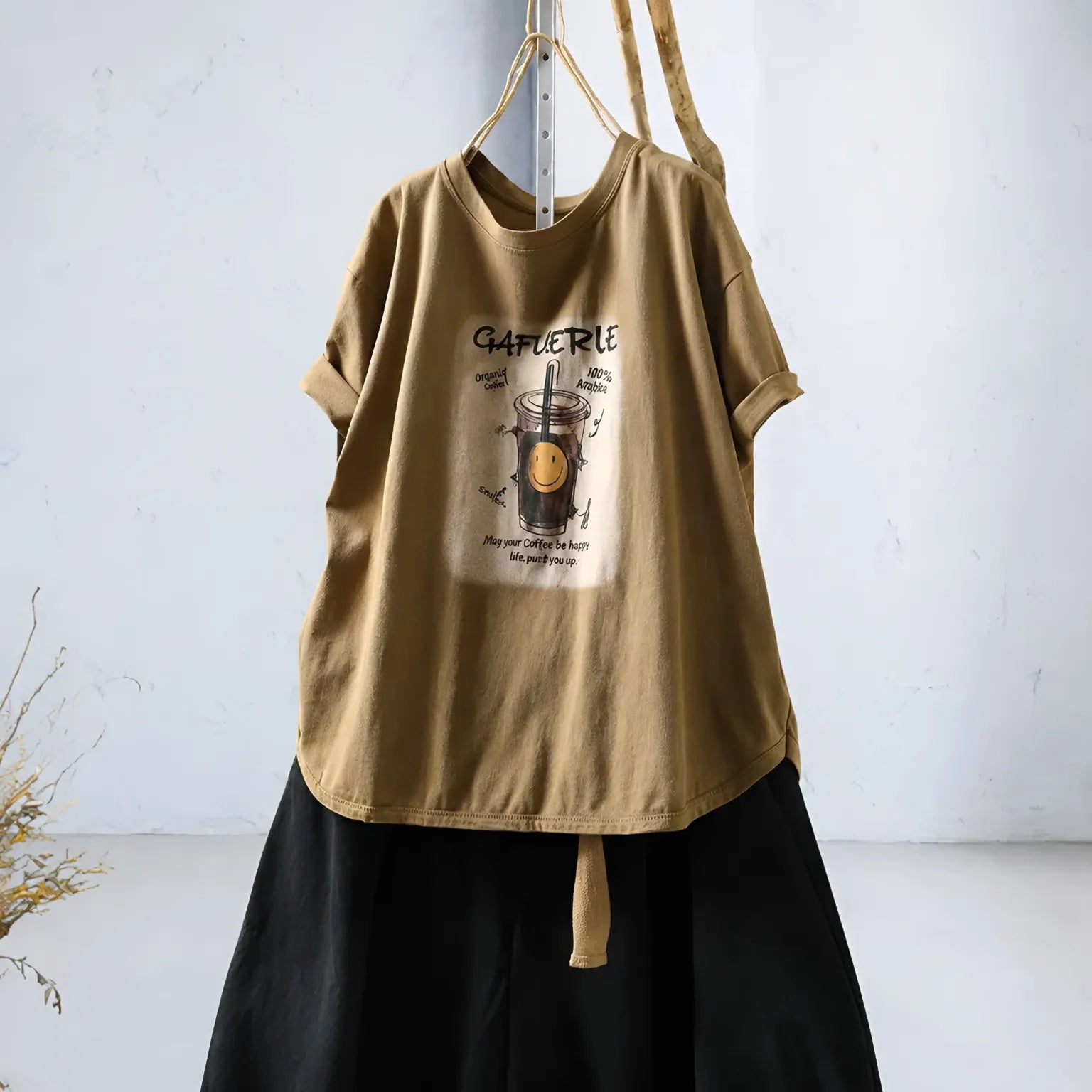 毎日にちょうどいい、ゆるっとプリントTシャツ