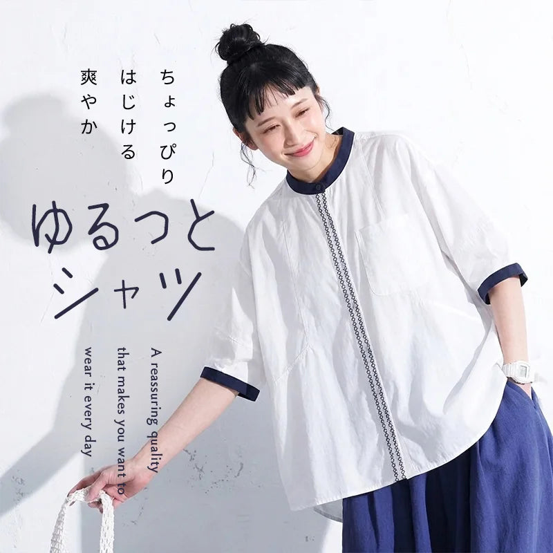 ゆるっと一枚で、ちょうどいいシャツ