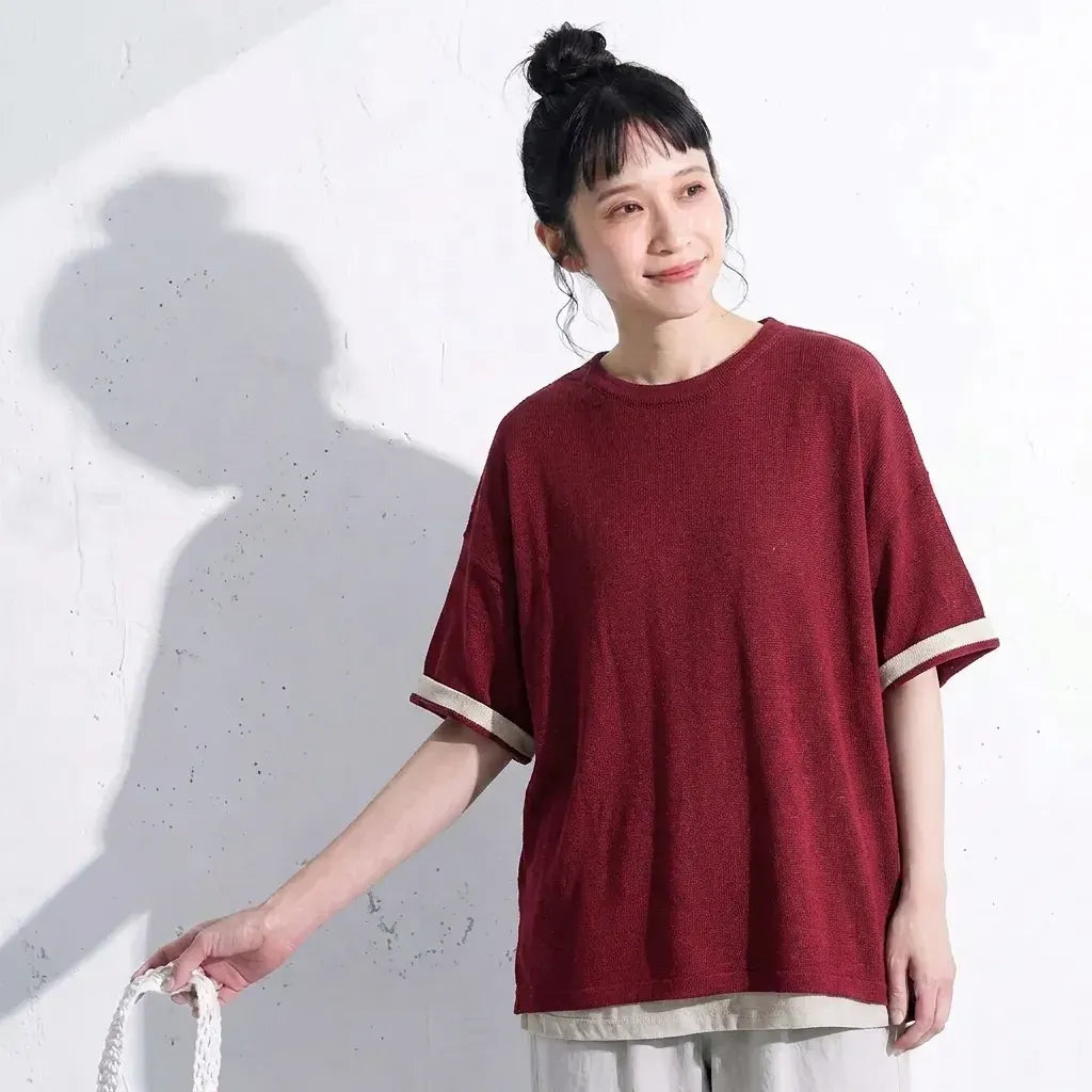 夏のスキマをゆるりと泳ぐ、遊び心を忘れないオーバーサイズTシャツ