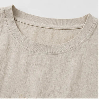 夏の思い出をスケッチした、アンティーク風半袖Tシャツ