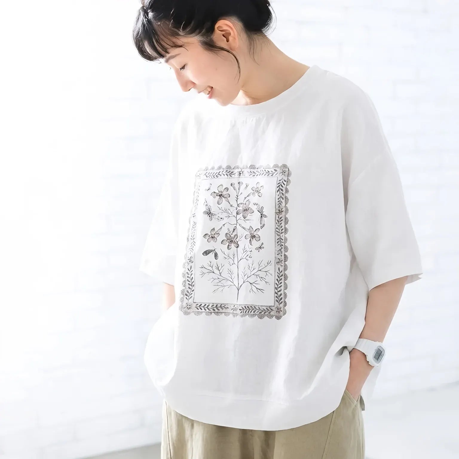 今日はこの柄と出かけたいTシャツ