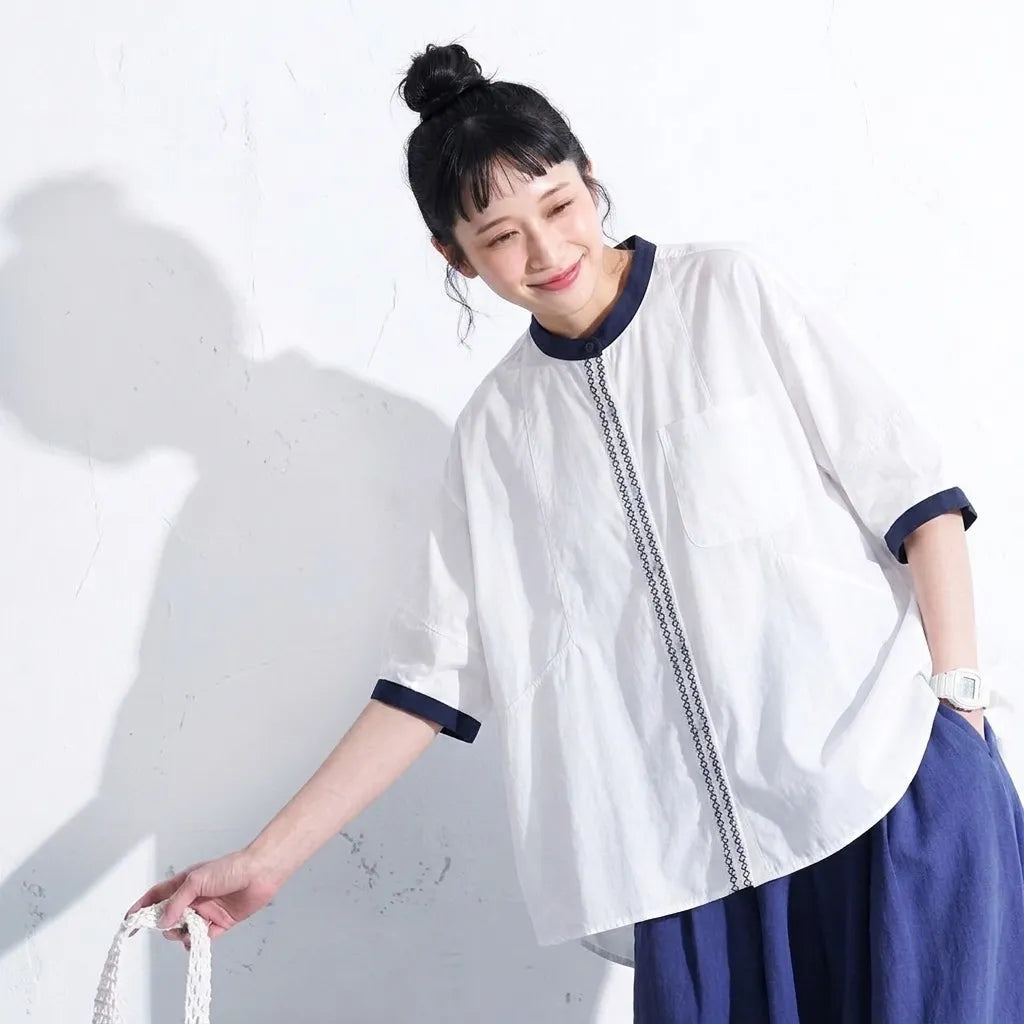 ゆるっと一枚で、ちょうどいいシャツ