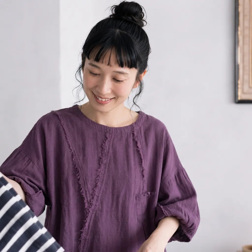 夏用柔らかルーズヴィンテージTシャツ