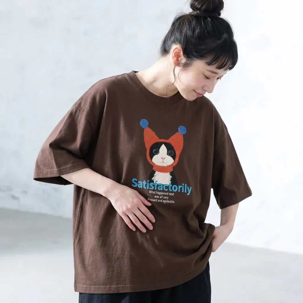 ビターな綿、風が通り抜ける夏仕立ての Tシャツ