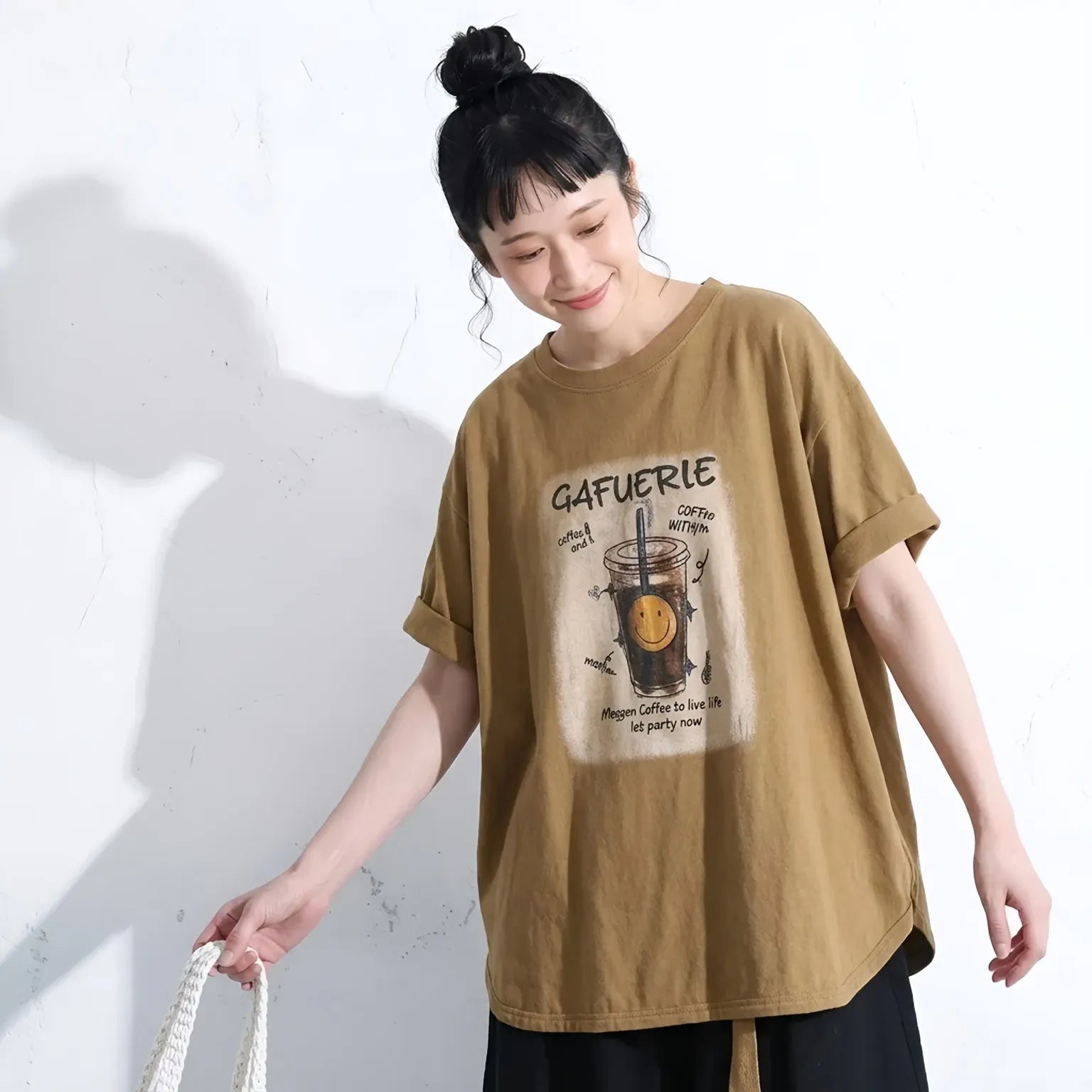 毎日にちょうどいい、ゆるっとプリントTシャツ
