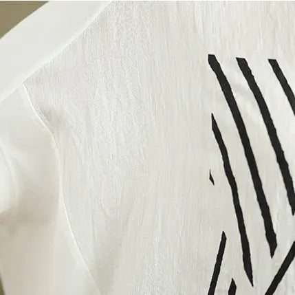 さらりと心地いい、プリントTシャツ ドルマンスリーブ プリント プリント