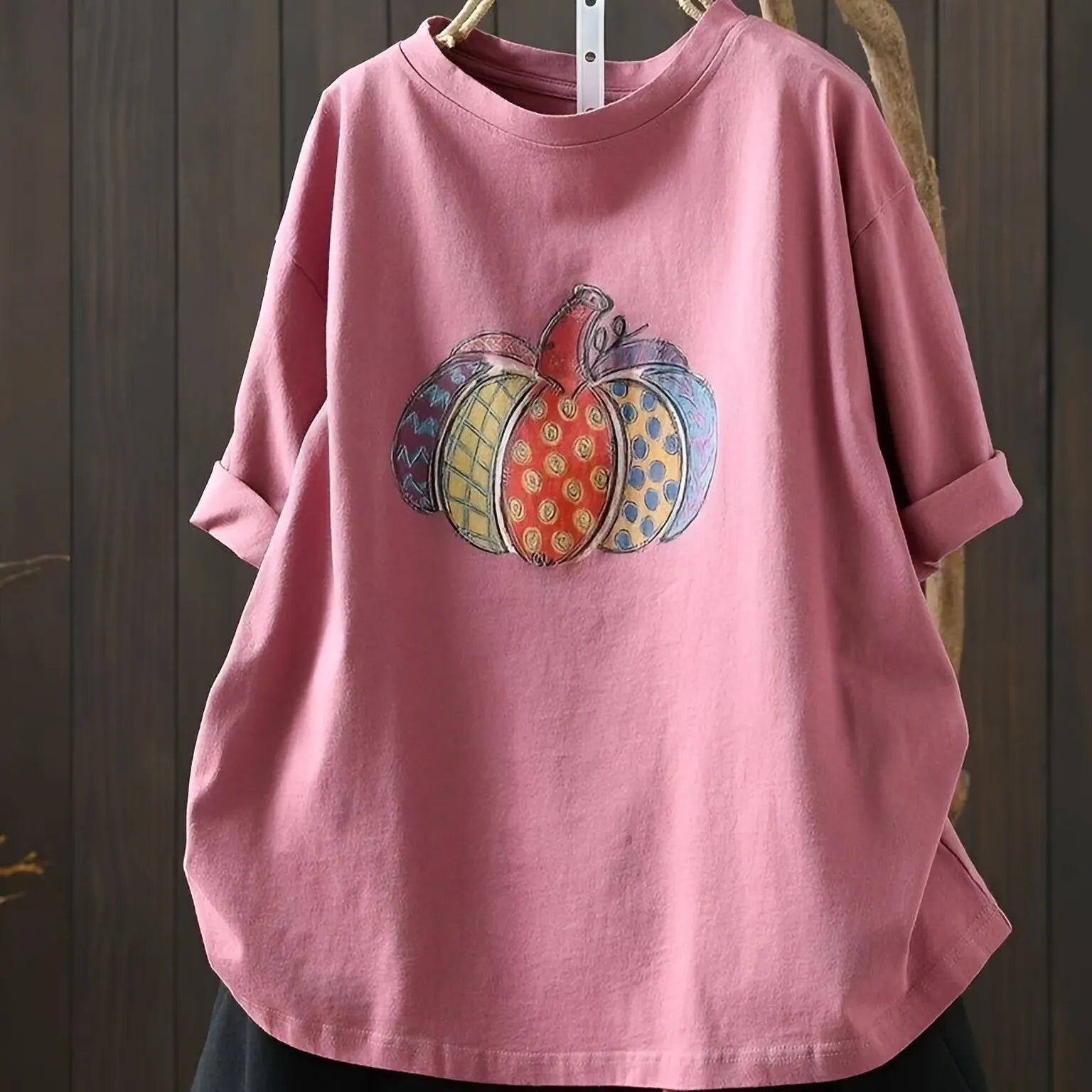 M-3XL ラウンドネック 半袖 プリント カートゥーン ノーマルスリーブ カジュアル Tシャツ