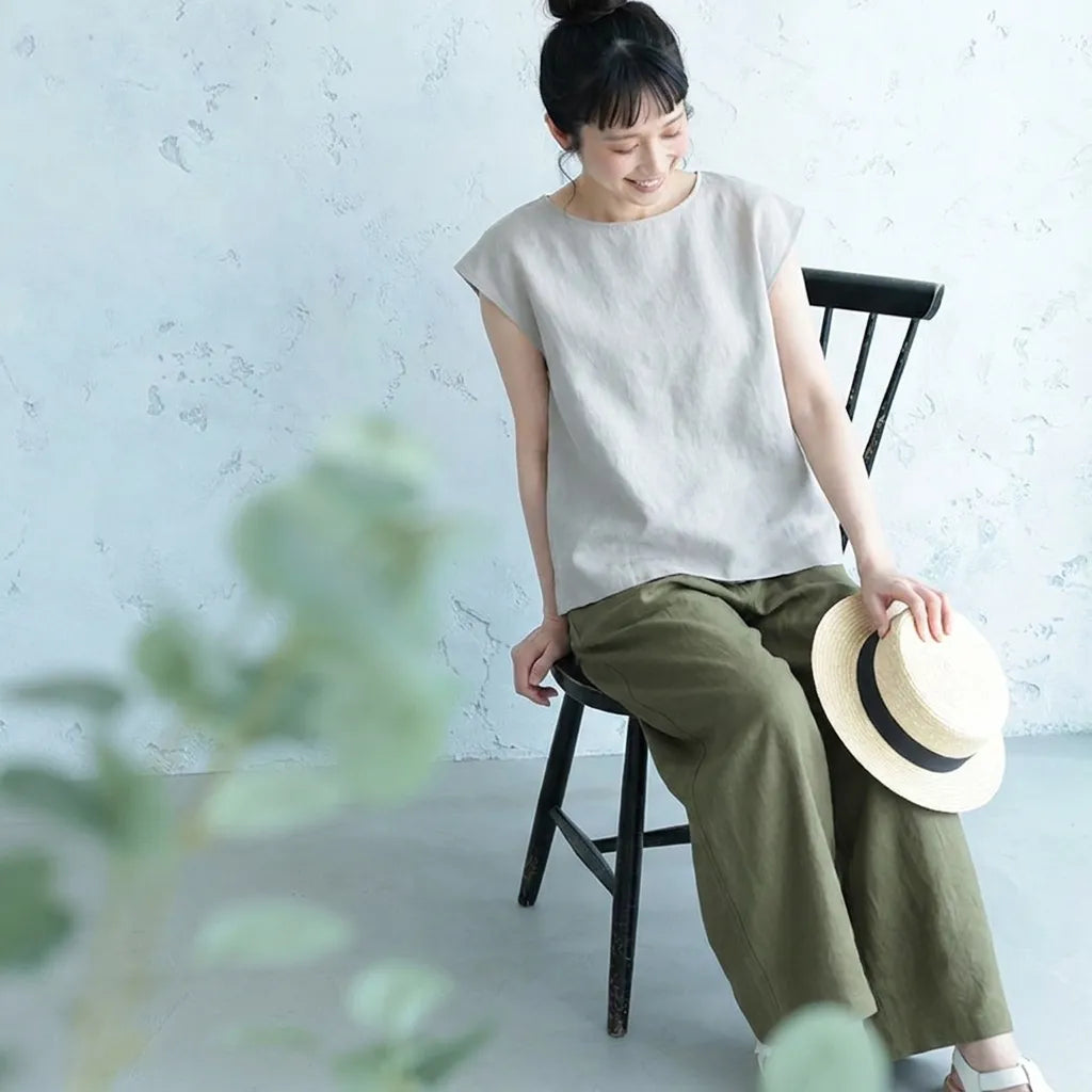 【2点セット】背伸びしないお洒落を。心地いい締め付け感のない、暮らしに溶け込むイージーパンツスーツ