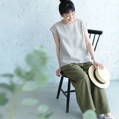 【2点セット】背伸びしないお洒落を。心地いい締め付け感のない、暮らしに溶け込むイージーパンツスーツ