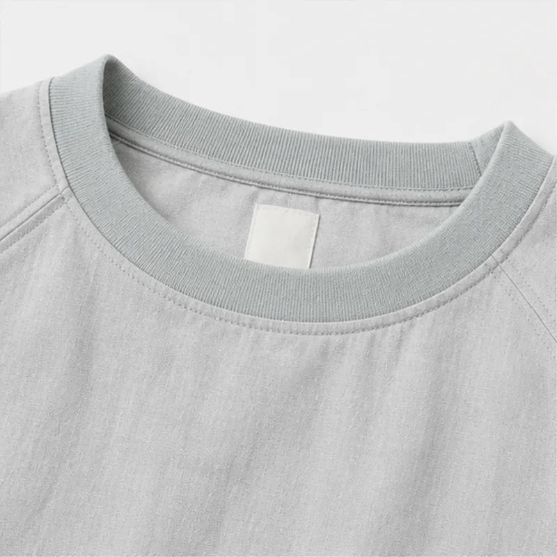 リネン バットスリーブ T シャツ