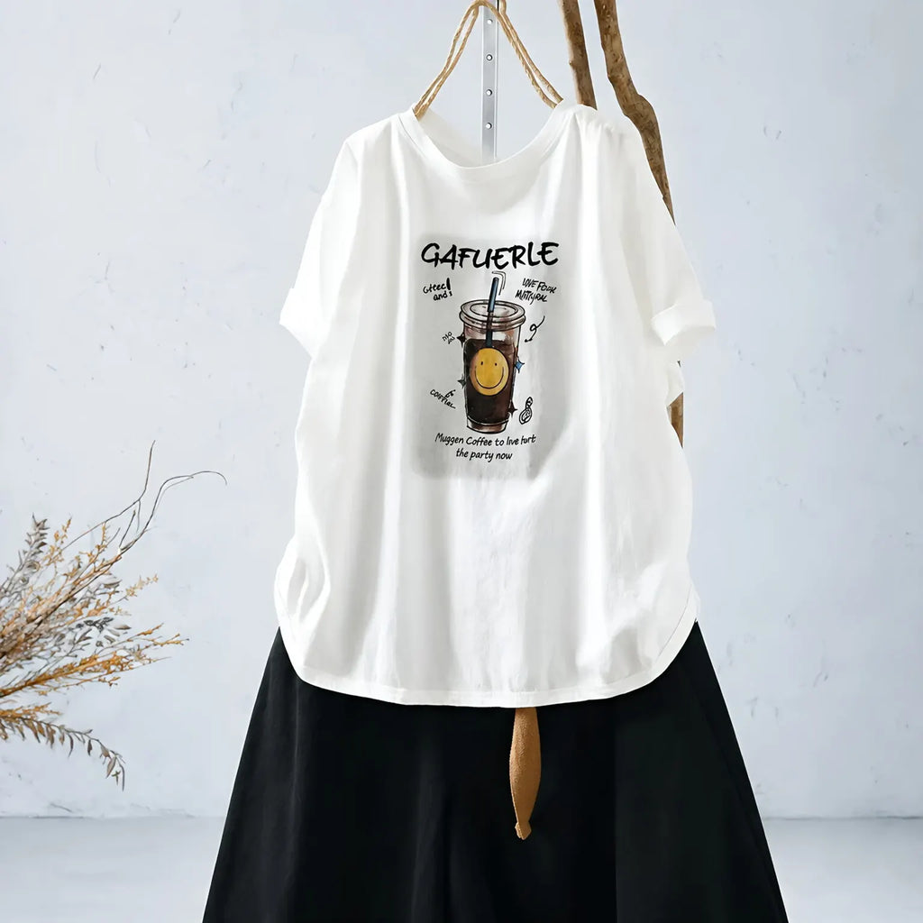 毎日にちょうどいい、ゆるっとプリントTシャツ