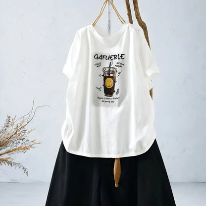 毎日にちょうどいい、ゆるっとプリントTシャツ