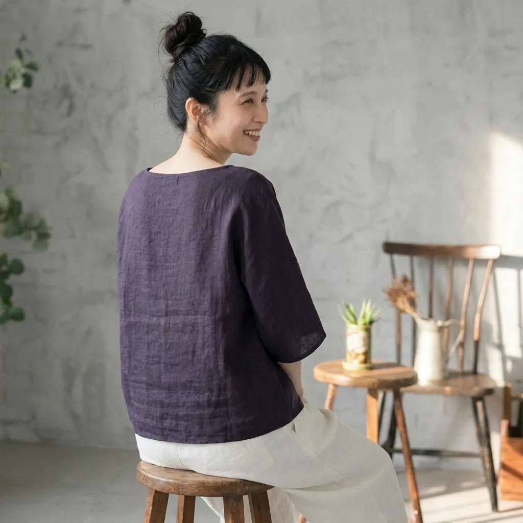 頑張りすぎない。でも、ちゃんと目を引くシャツ