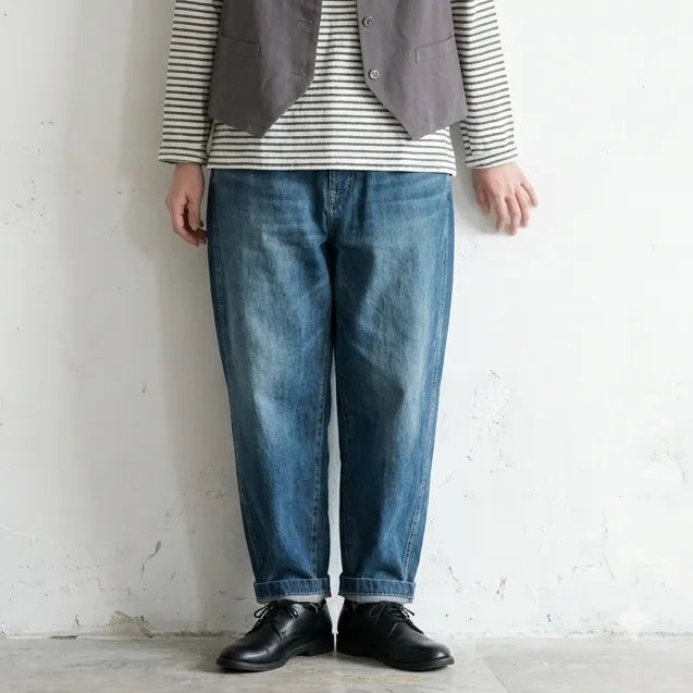 ワイドゆるシルエット デニムパンツ