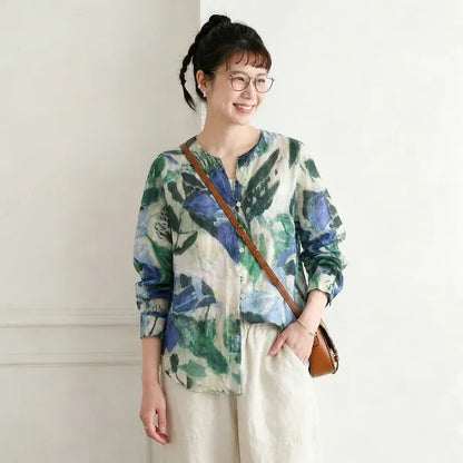 M-2XL プリント シャツ
